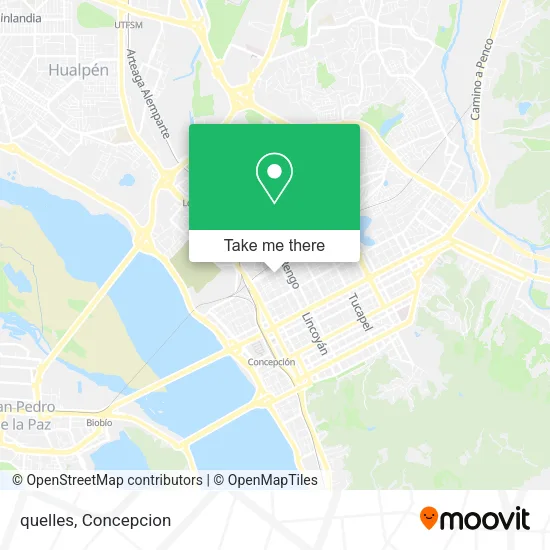Mapa de quelles