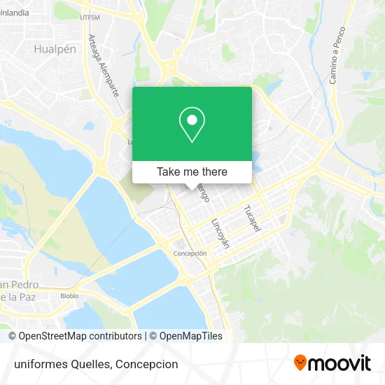 Mapa de uniformes Quelles