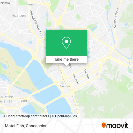 Mapa de Motel Fish