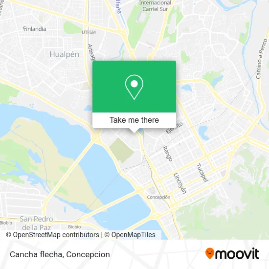 Cancha flecha map