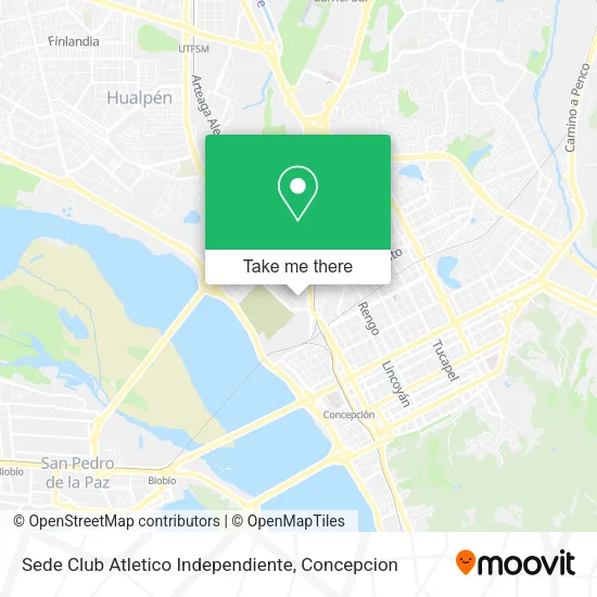 Mapa de Sede Club Atletico Independiente
