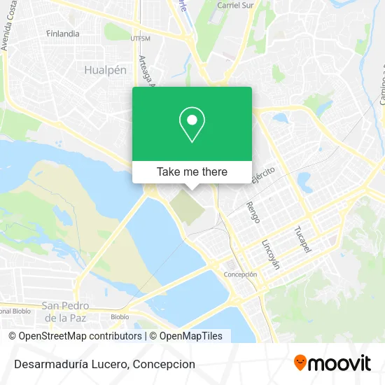 Desarmaduría Lucero map
