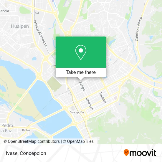 Mapa de Ivese