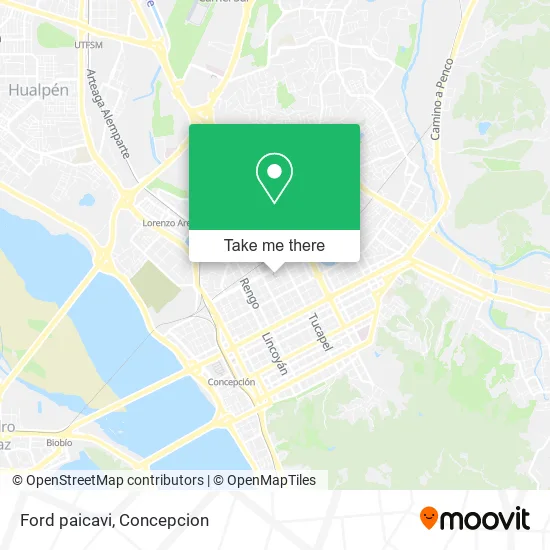 Mapa de Ford paicavi