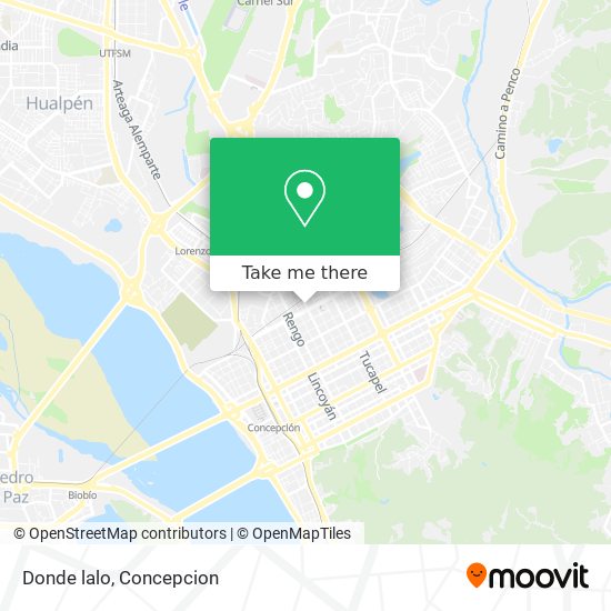 Mapa de Donde lalo