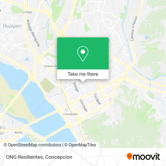 ONG Resilientes map