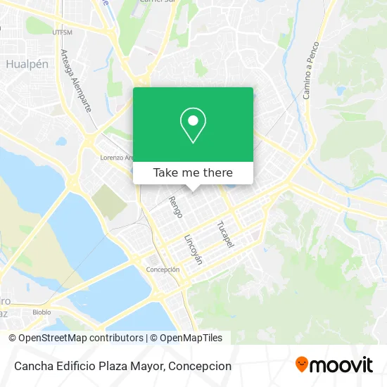 Mapa de Cancha Edificio Plaza Mayor