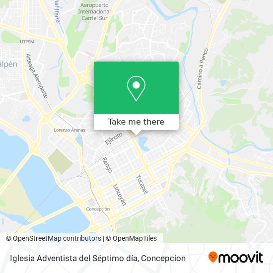 Iglesia Adventista del Séptimo día map