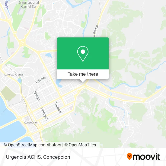 Mapa de Urgencia ACHS