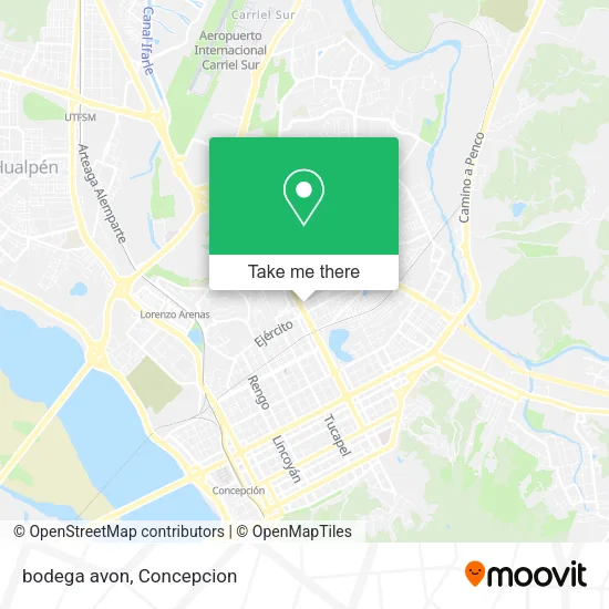 Mapa de bodega avon