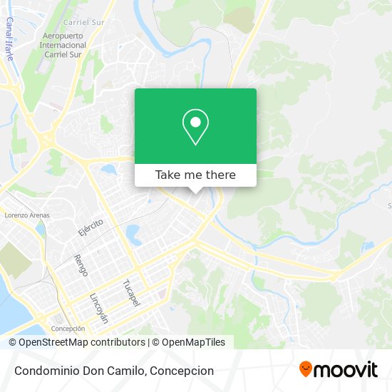 Mapa de Condominio Don Camilo