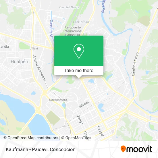 Kaufmann - Paicavi map