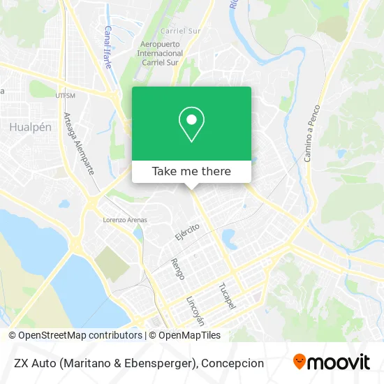 ZX Auto (Maritano & Ebensperger) map