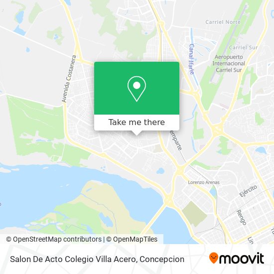 Salon De Acto Colegio Villa Acero map