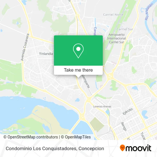 Mapa de Condominio Los Conquistadores