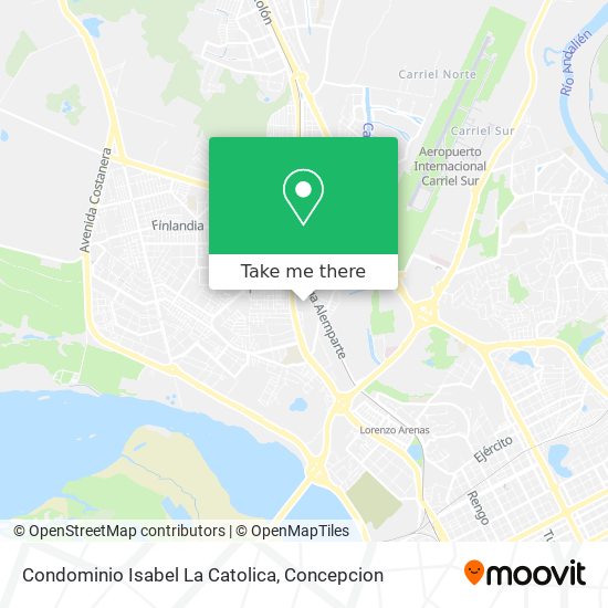 Condominio Isabel La Catolica map