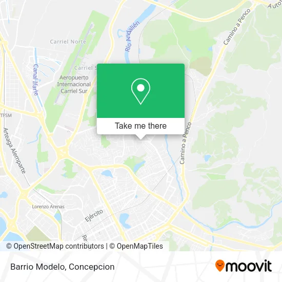 Mapa de Barrio Modelo