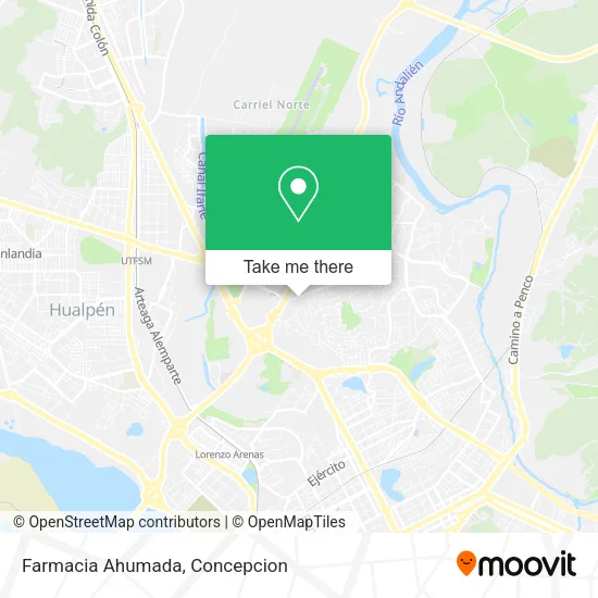 Farmacia Ahumada map