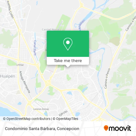 Condominio Santa Bárbara map