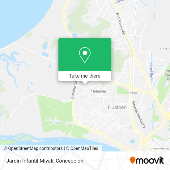 Jardin Infantil Miyali map