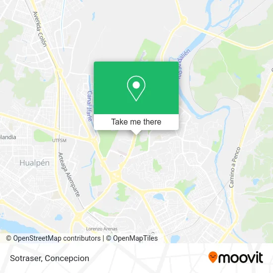 Sotraser map