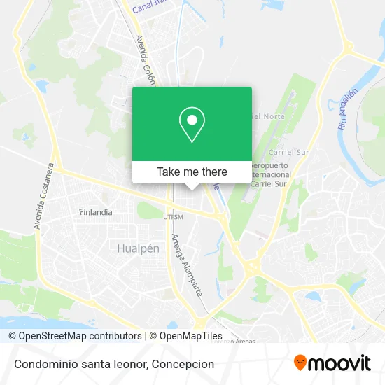 Mapa de Condominio  santa leonor