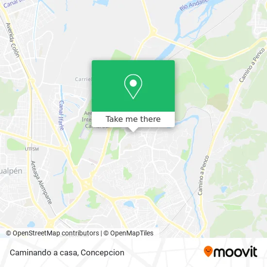 Caminando a casa map