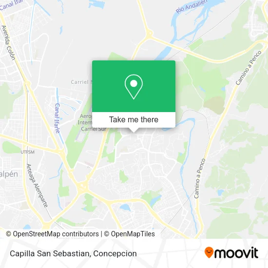 Mapa de Capilla San Sebastian