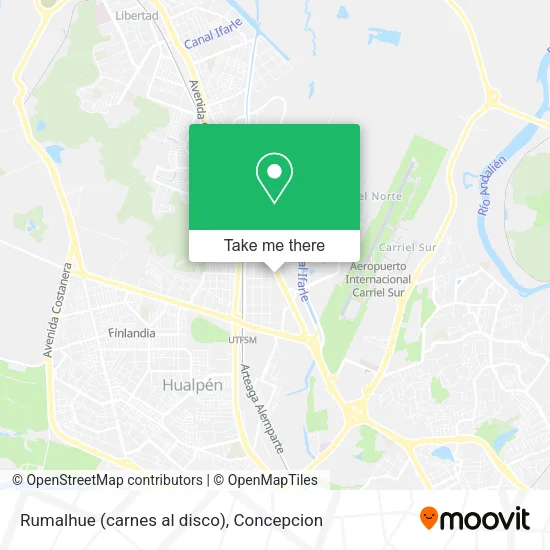 Mapa de Rumalhue (carnes al disco)