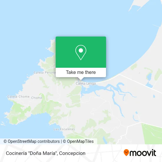 Cocinería "Doña María" map