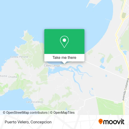 Puerto Velero map