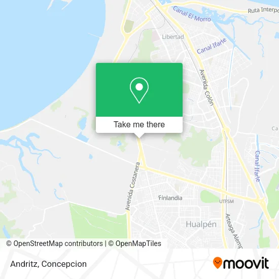 Mapa de Andritz