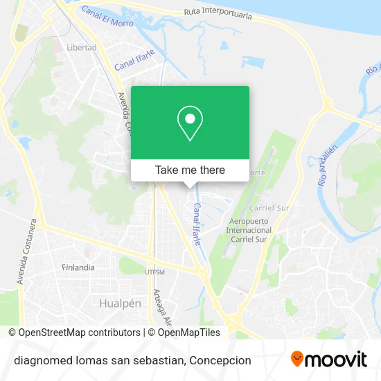 diagnomed lomas san sebastian map