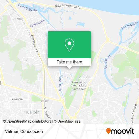 Mapa de Valmar