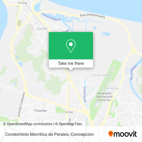 Mapa de Condominio Morrillos de Perales