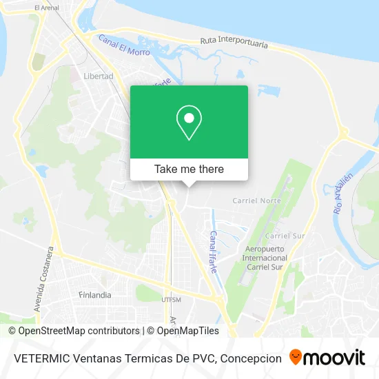 Mapa de VETERMIC Ventanas Termicas De PVC