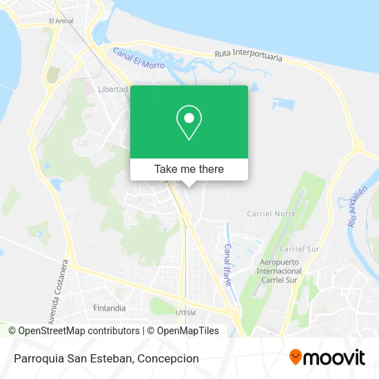 Mapa de Parroquia San Esteban