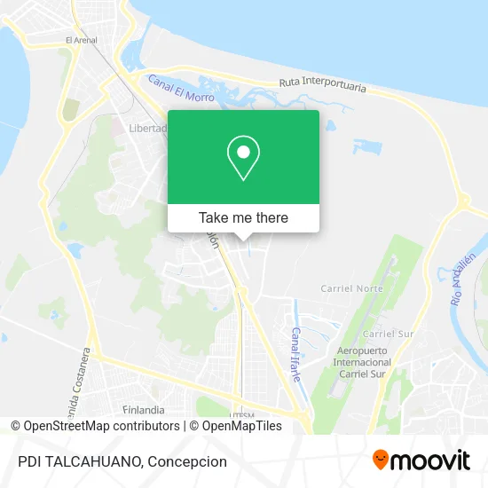 PDI TALCAHUANO map