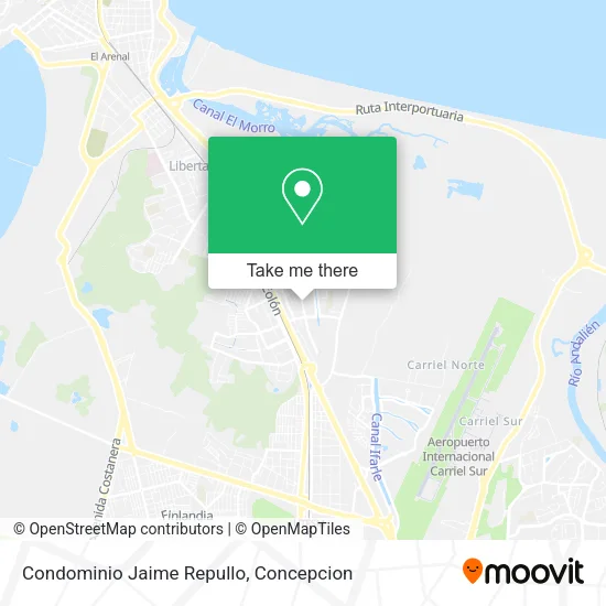 Mapa de Condominio Jaime Repullo