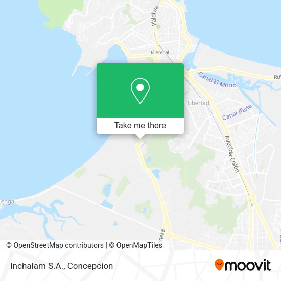 Mapa de Inchalam S.A.