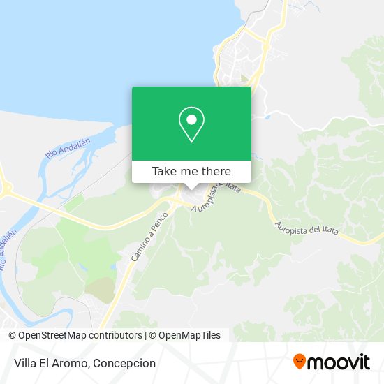 Mapa de Villa El Aromo