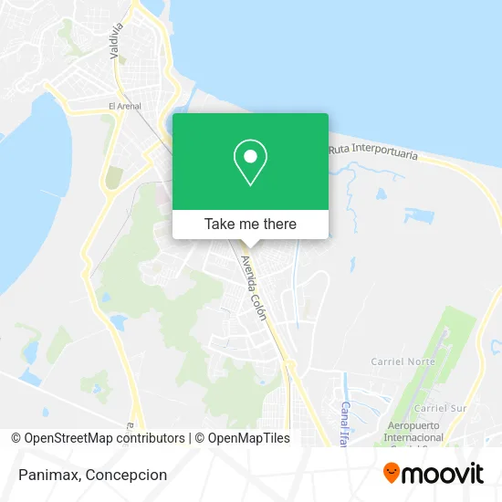 Mapa de Panimax
