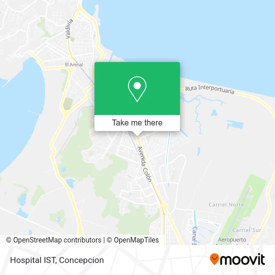 Mapa de Hospital IST