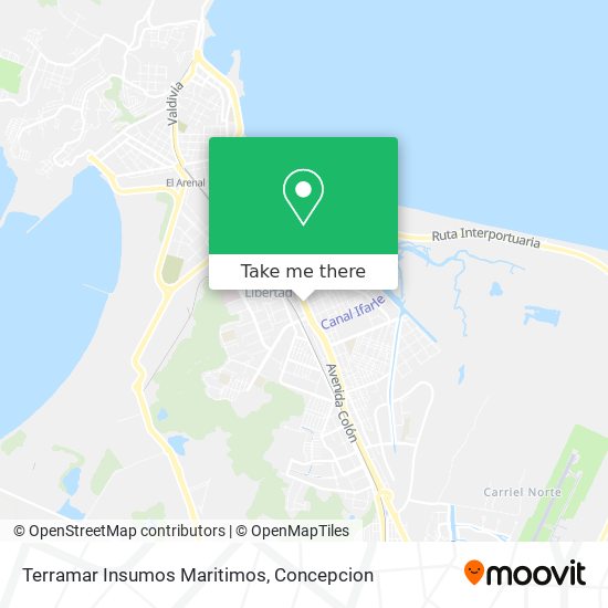 Terramar Insumos Maritimos map