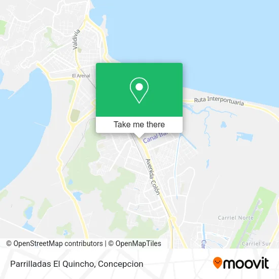 Mapa de Parrilladas El Quincho