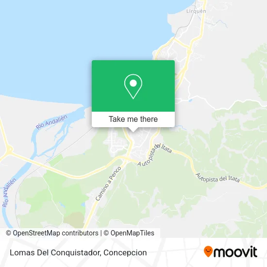 Mapa de Lomas Del Conquistador