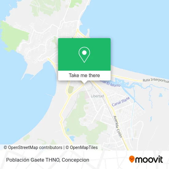 Mapa de Población Gaete THNO