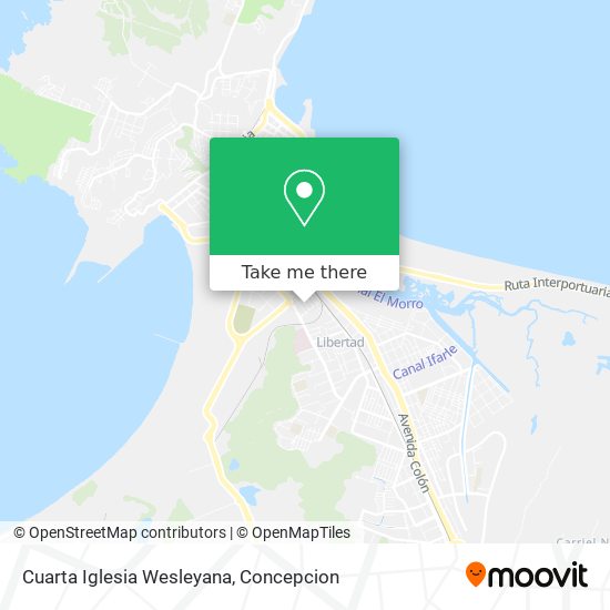 Cuarta Iglesia Wesleyana map