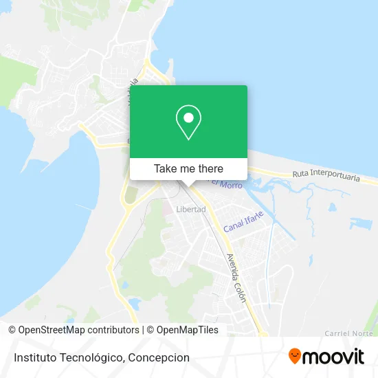 Mapa de Instituto Tecnológico