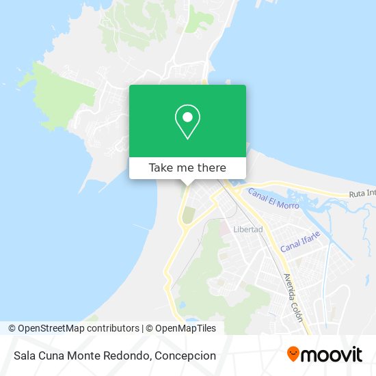 Mapa de Sala Cuna Monte Redondo
